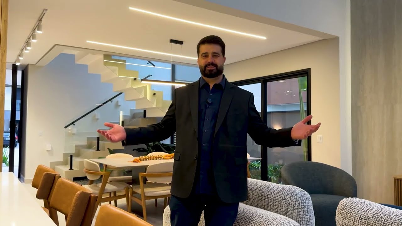 Design Assinado por Raquel Miyatake | Casa de Alto Padrão no Bella Città Mogi das Cruzes