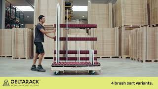 Deltarack Brush Cart Woodworking