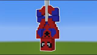 How To Make a Spiderman Statue In Minecraft #2 | Step-By-Step Tutorial