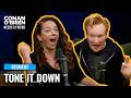 Sona’s Dad Told Her To “Tone It Down” On The Podcast | Conan O'Brien Needs A Friend