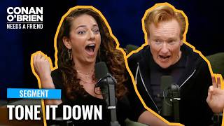 Sona’s Dad Told Her To “Tone It Down” On The Podcast | Conan O'Brien Needs A Friend