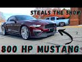 MUST SEE 800 Horsepower Roush Mustang TAKING OVER The Car Meet **Police Let Cars Go CRAZY**