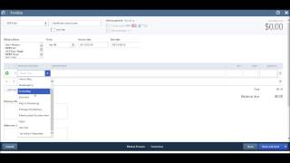 QuickBooks Online Tutorial - Part 5 Customer Invoices