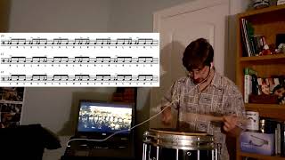 Blue Devils Flams at 125% Speed
