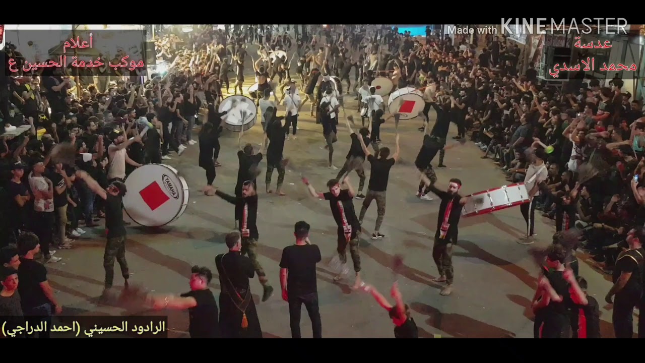 طشرهم خيل وخياله (احمد الدراجي)اقوى ستعراض الجمهوريه موكب خدمة الحسين ع يوم ٧محرم الحرام 1441-2019