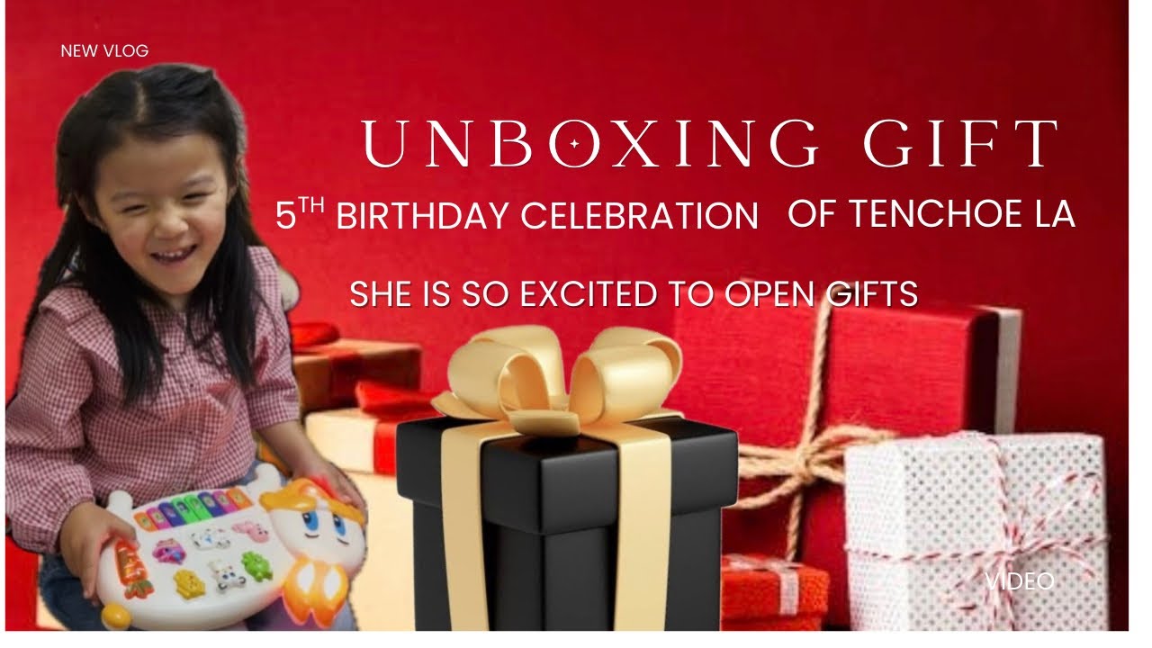 TenChoe’s 5th Birthday Celebration 🎂✨ Unboxing birthday gifts with so much excitement! 