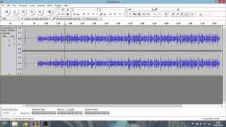Cleaning Up & Amplifying Audio For Your Podcasts And Youtube Videos In Audacity