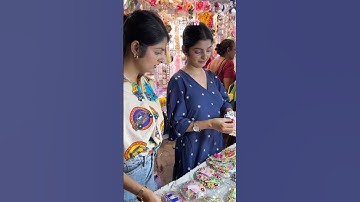 Pujo shopping 🩷 hatibagan theke ki kinlam? (Day21/100) #minivlog #bipashadas