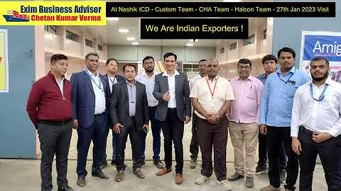 We Are Indian Exporter | Josh Of The Startups @ Nashik ICD -Dry Port Spices Export Business Training
