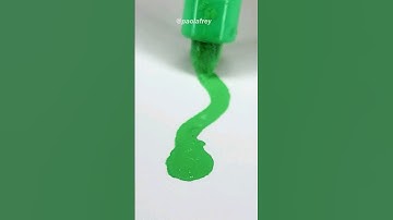 Drawing Wednesday Addams and Enid Sinclair with Posca Markers! Fusion Werewolf & Goody! #shorts