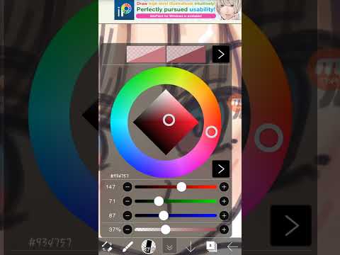 How I color the Skin in ibis paint x - YouTube