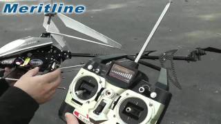 Double Horse RC Remote Control Helicopter @meritline(#261-255)
