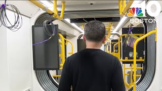 NBC10 Boston gets exclusive look inside new Green Line trains