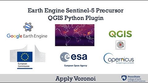 EE S5P QGIS Plugin Tutorial part 4 - Apply Voronoi