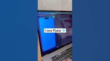 I love Flutter - No Talking | Asmr Programming #flutter