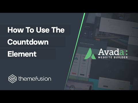 How To Use The Countdown Element