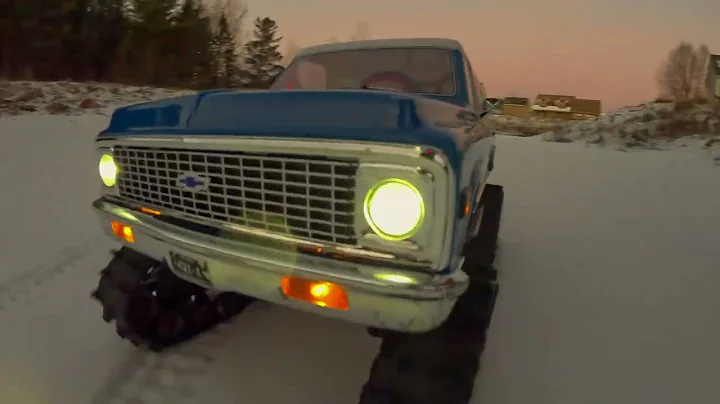 Traxxas TRX4 Traxx Conquers the Winter Wilderness