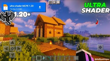 Ultra Shader for Minecraft Pocket Edition - 1.20 😲 | Render Dragon - No Clickbait