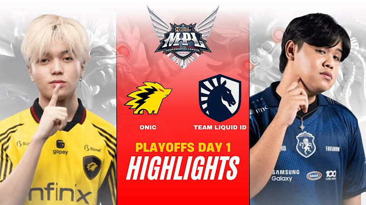 ONIC vs TEAM LIQUID ID HIHGLIGHTS PLAYOFFS | MPL ID S15 Playoffs Day 1 ONIC vs TLID