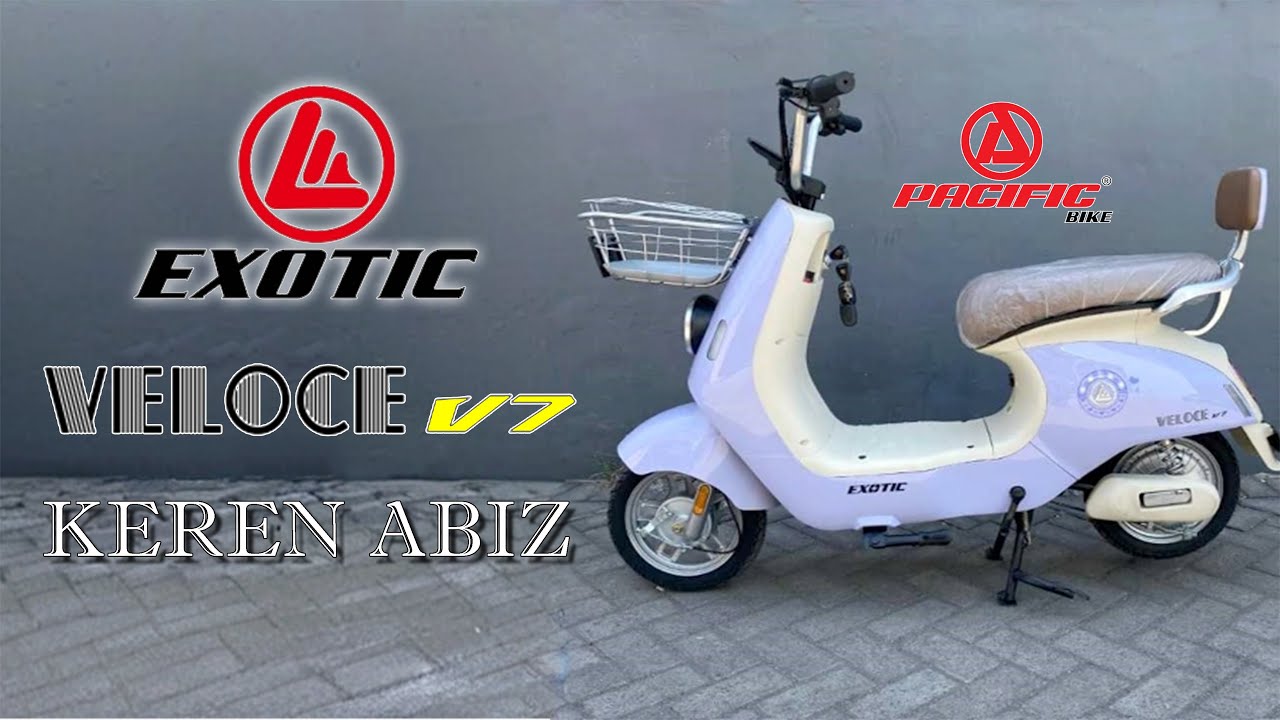 Review Sepeda Listrik Terbaru Exotic Veloce V7 by Pacific Bike