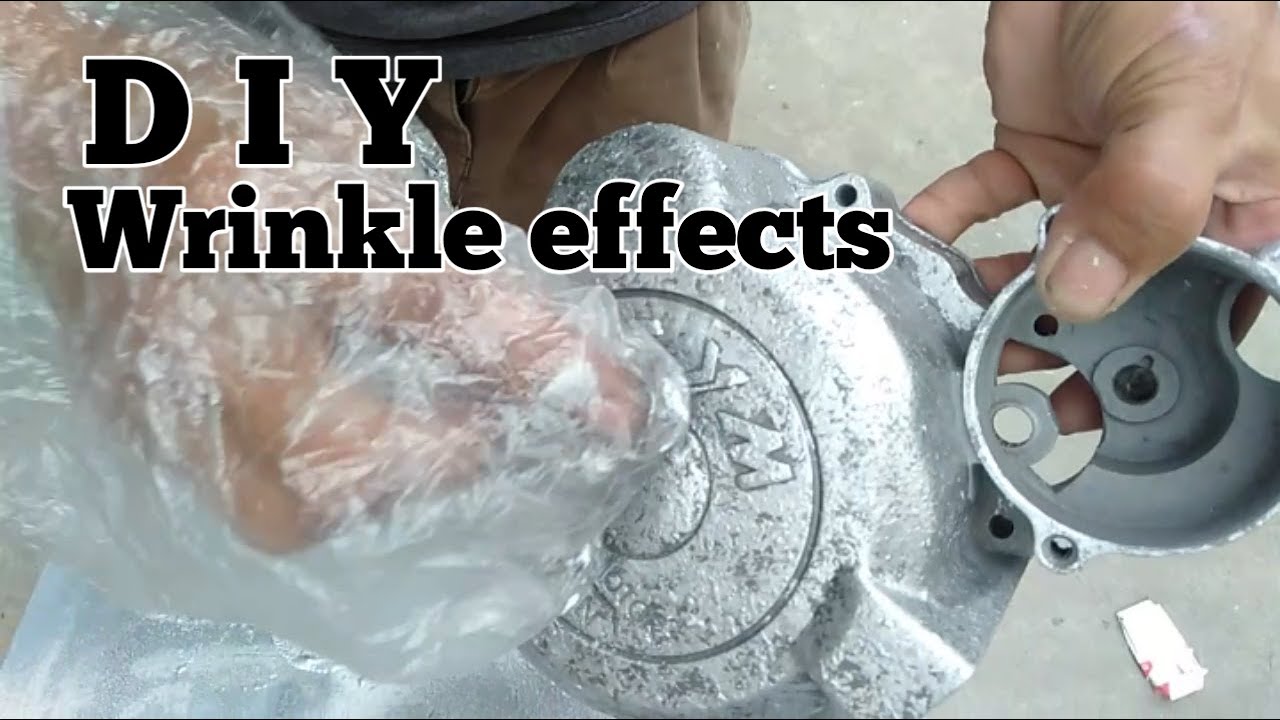 How to paint a wrinkle effects/Diy wrinkle effects