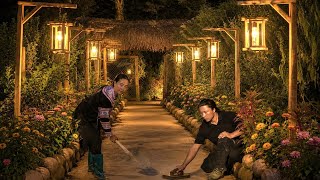 Ly Tay renovated the farm and planned to build a new road for Vang Anh in the bright future.