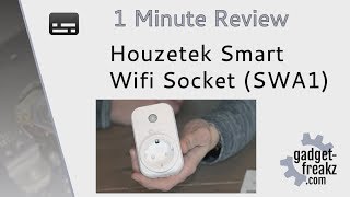 Houzetek Smart Wifi Socket One Minute Review