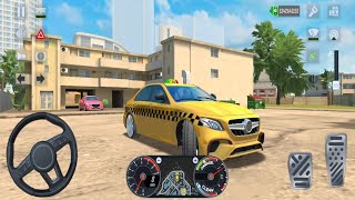 🚖🔥 Mercedes-AMG E63 S Taxi Simulator EVO | German Super Sedan Taxi 🇩🇪💨 | Realistic Driving screenshot 2