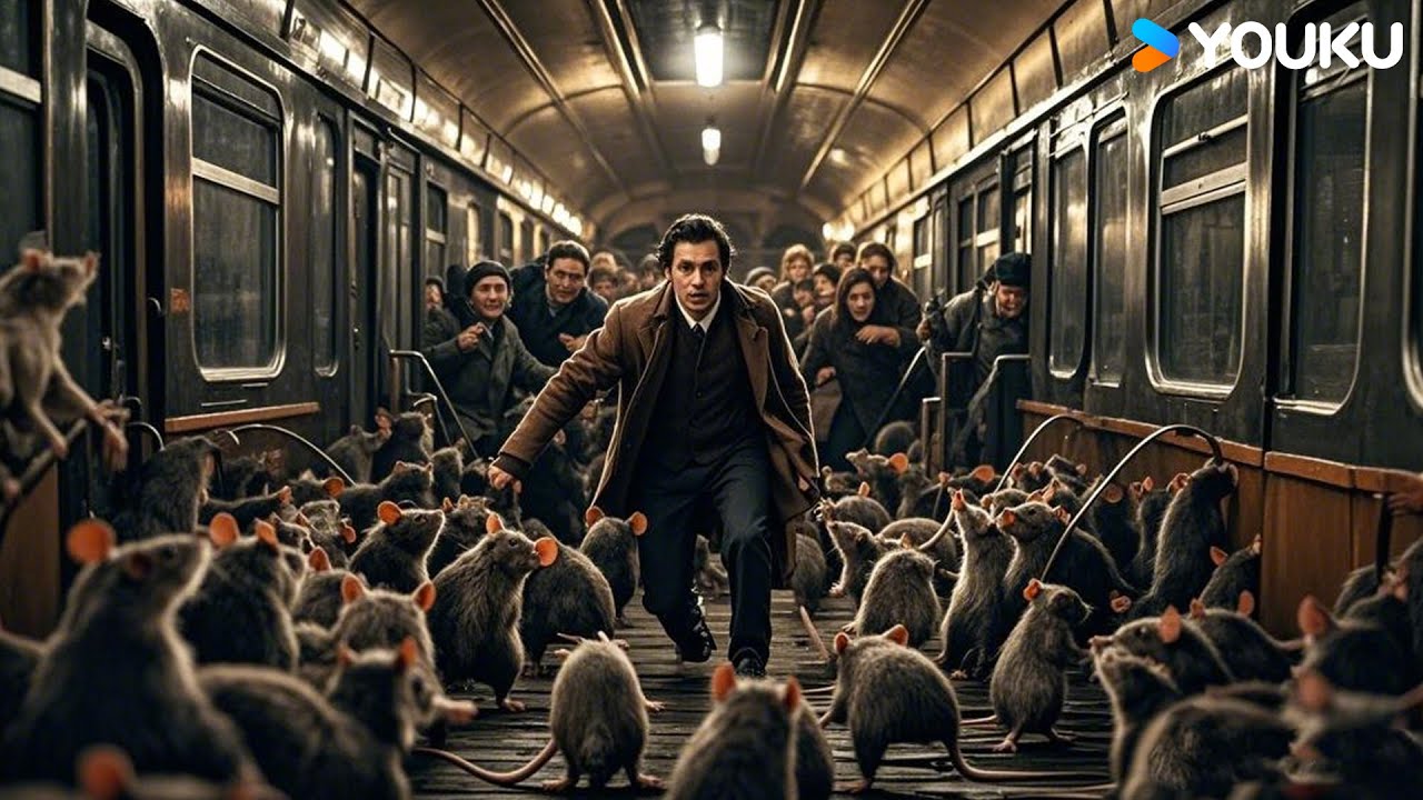 A moving train was attacked by a swarm of rats! | Rat Disaster | YOUKU ...