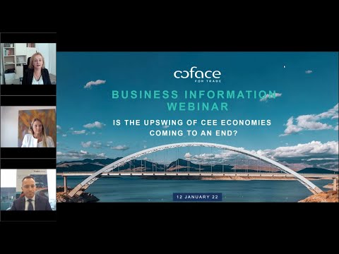 Is the upswing of CEE exports coming to an end? | Coface Central & Eastern Europe Webinar 12/01/2022