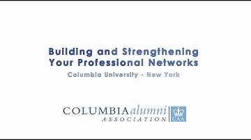 Building and Strengthening Your Professional Networks