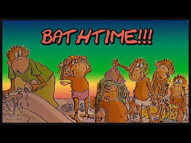 Five Little Monkeys Jump in the Bath | Bedtime Stories Read Aloud
