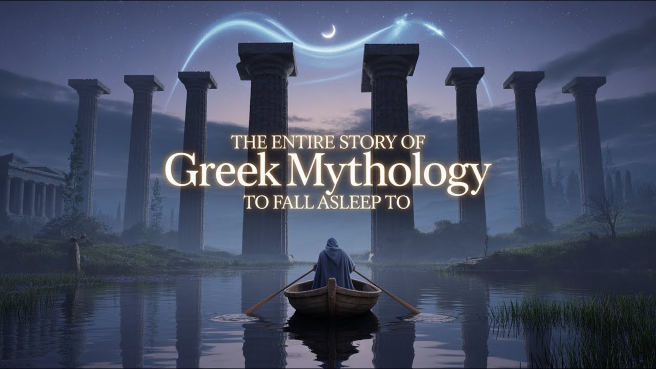 The Entire Story of Greek Mythology to Fall Asleep To | Soothing Voice ...