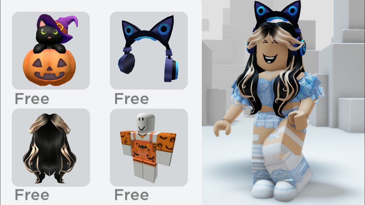 5 Best FREE OUTFITS and AVATAR TRICKS All in One Video! (Roblox) - BiliBili