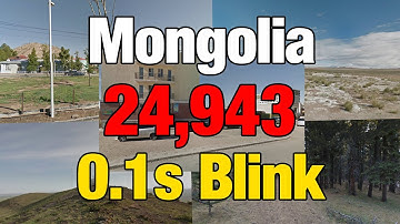 0.1 Blink Mode Mongolia 24,943 | Geoguessr