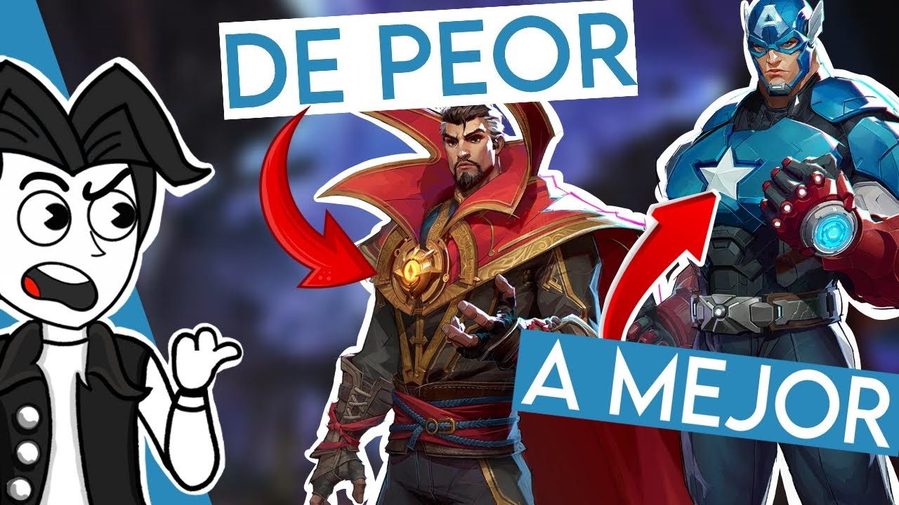 Tanques Marvel Rivals Todos LOS TANQUES de Marvel Rivals DE PEOR A MEJOR - YouTube