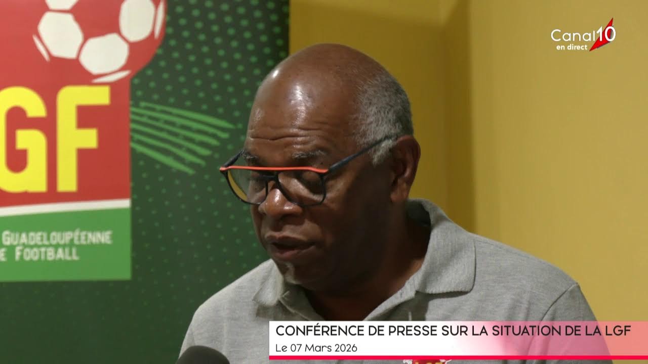 CONFÉRENCE DE PRESSE SUR LA SITUATION DE LA LIGUE GUADELOUPÉENNE DE FOOTBALL du 07 Mars 2026