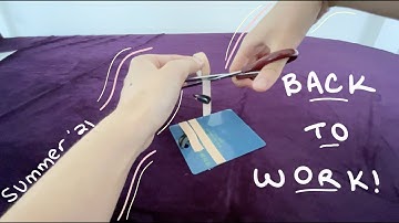 back to work: summer 