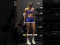 Sierra Dumbbell shoulder Workout Motivation | Female Fitness Model #motivation #fitness #shorts