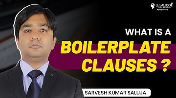 What are Boilerplate Clauses in Contract?