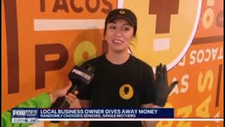 Thank you Fox News for helping us spread generosity #givingback