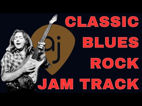 Vintage Blues Rock Jam Track For Guitar Backing Track (E Minor / 65 BPM)