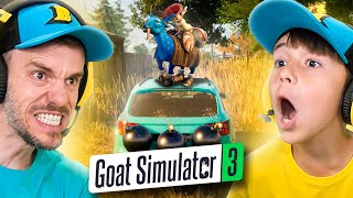 CABRA NA CORRIDA DE CARROS DO GOAT SIMULATOR 3 - Brancoala Games