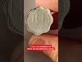 A 10 paise definitive coin with partial collar strike and split planchet error. #errorcoin #coins