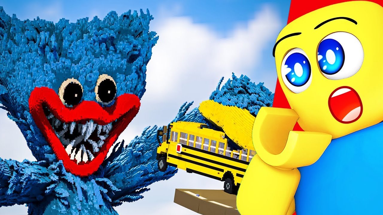 MINECRAFT HUGGY WUGGY vs 9'706'432 CARS