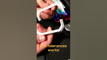 ⏱️ Quick Tips | 3D printing 🤏 Tolerances #shorts