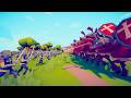 20x CAVALRY CHARGE vs 150x CHEAPEST UNITS ALL FACTIONS - TABS | Totally Accurate Battle Simulator