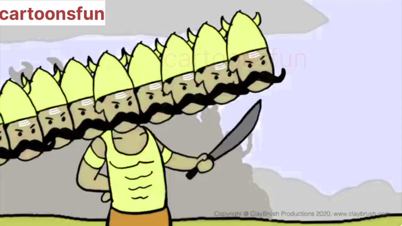 Ravan funny animation video