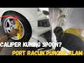 Spray Caliper Baru | Port Racun Puncak Alam | Kuning Spoon Paling Smart