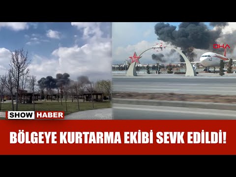 Konya 3. Ana Jet Üs Komutanlığı'nda Türk Yıldızları’nın eğitim uçağı düştü